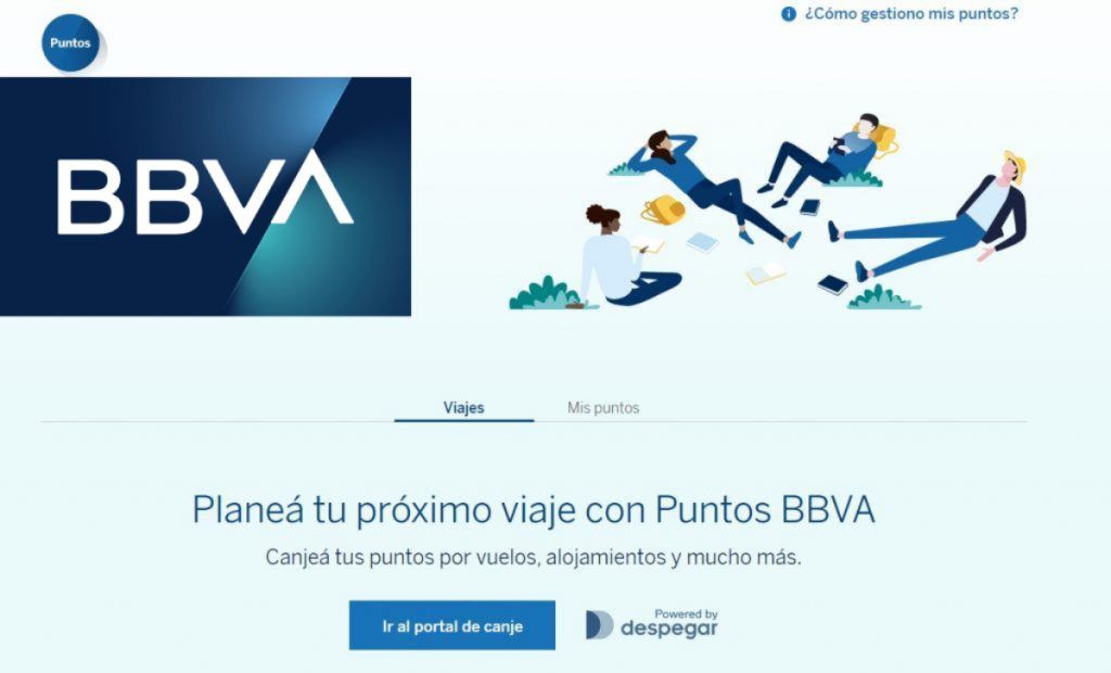 pantalla de puntos bbva