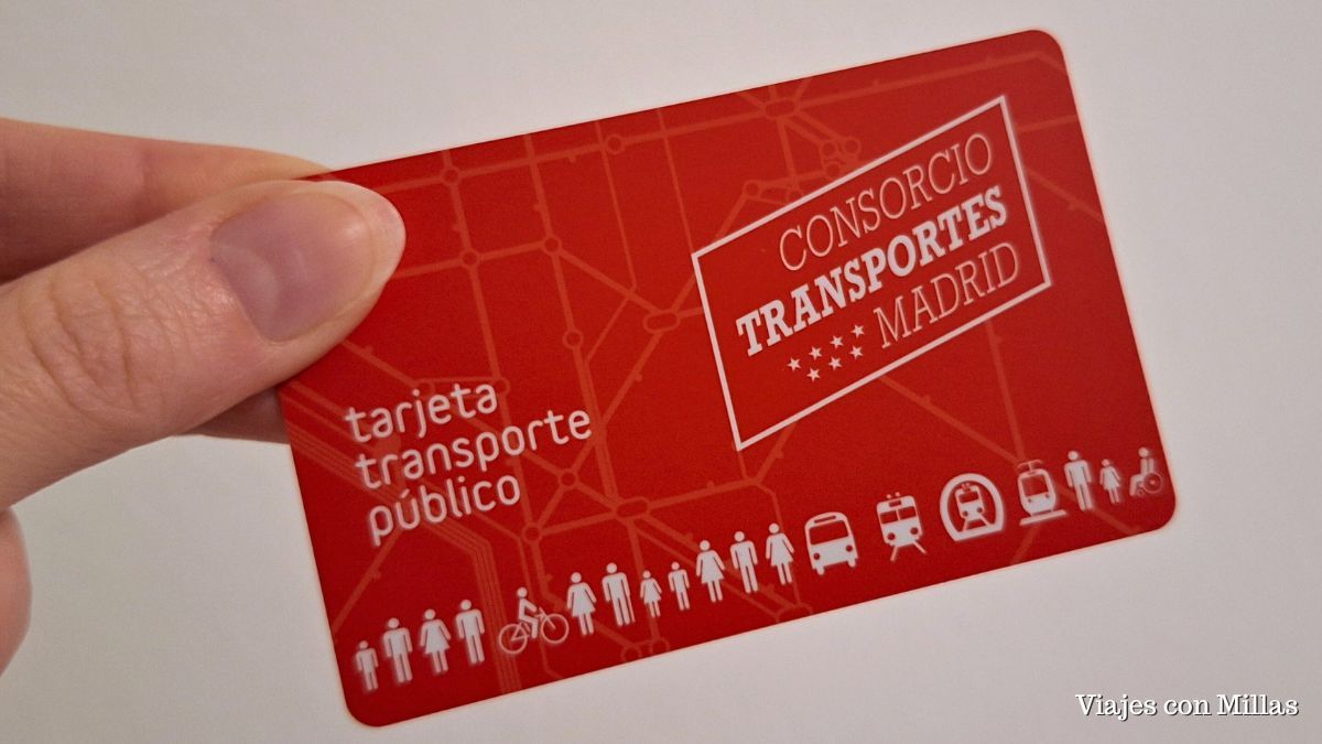 tarjeta multi del transporte de Madrid
