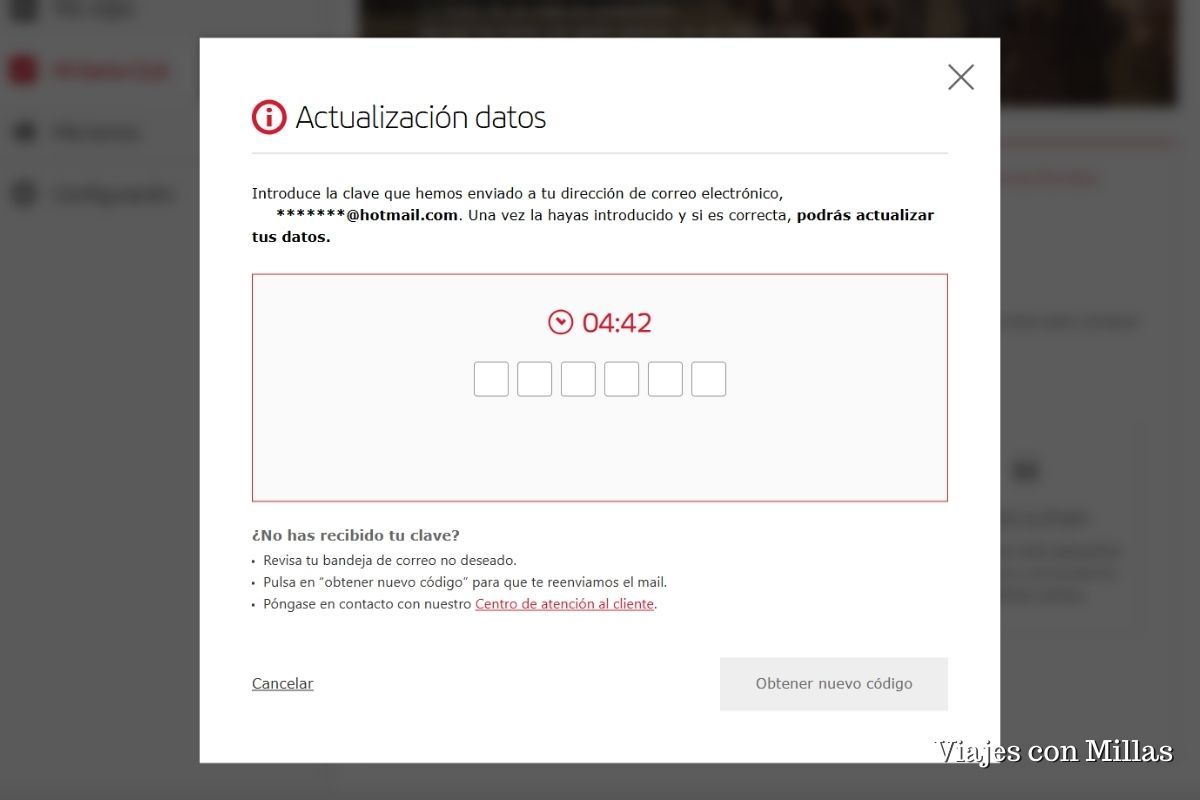 captura de pantalla pasos para unificar avios en iberia